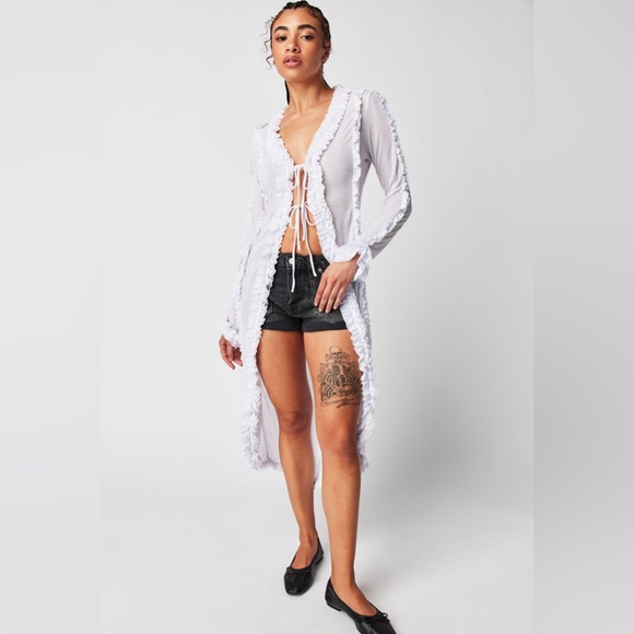 Free People Get It Girl Maxi Top Small BNWT Black - Picture 5 of 12